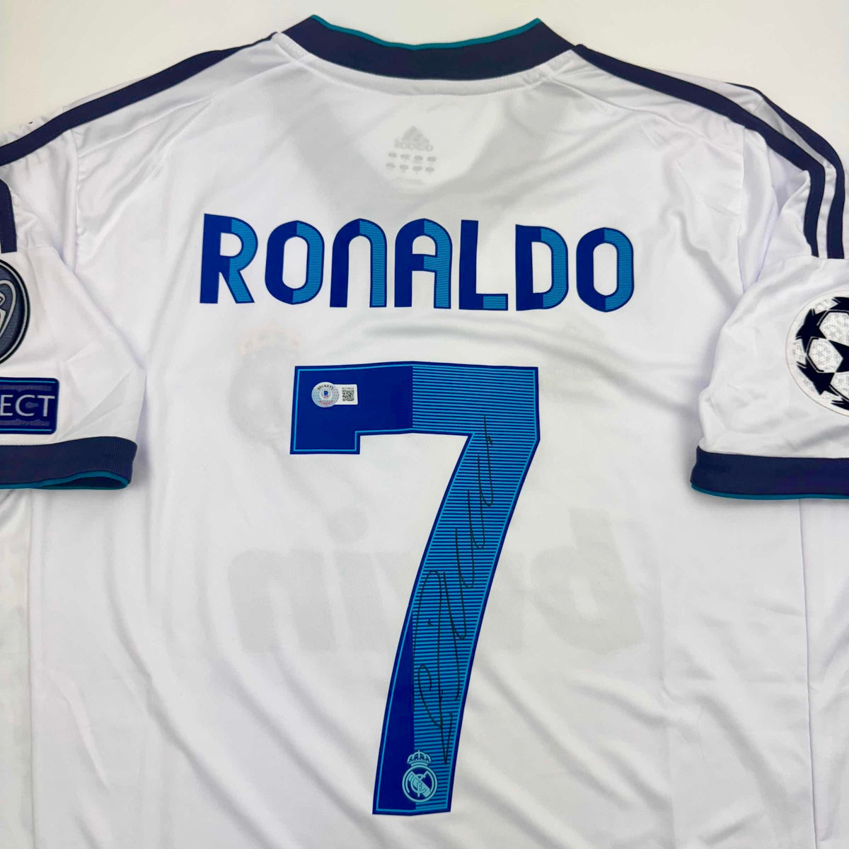 Autographed Cristiano Ronaldo Real Madrid Jersey - BAS COA