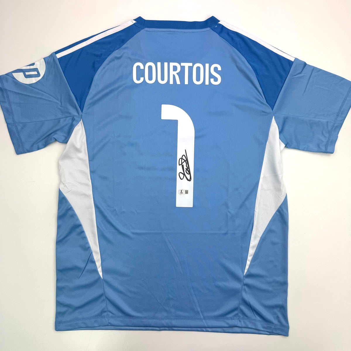 Signed Thibaut Courtois Jersey | Real Madrid BAS COA