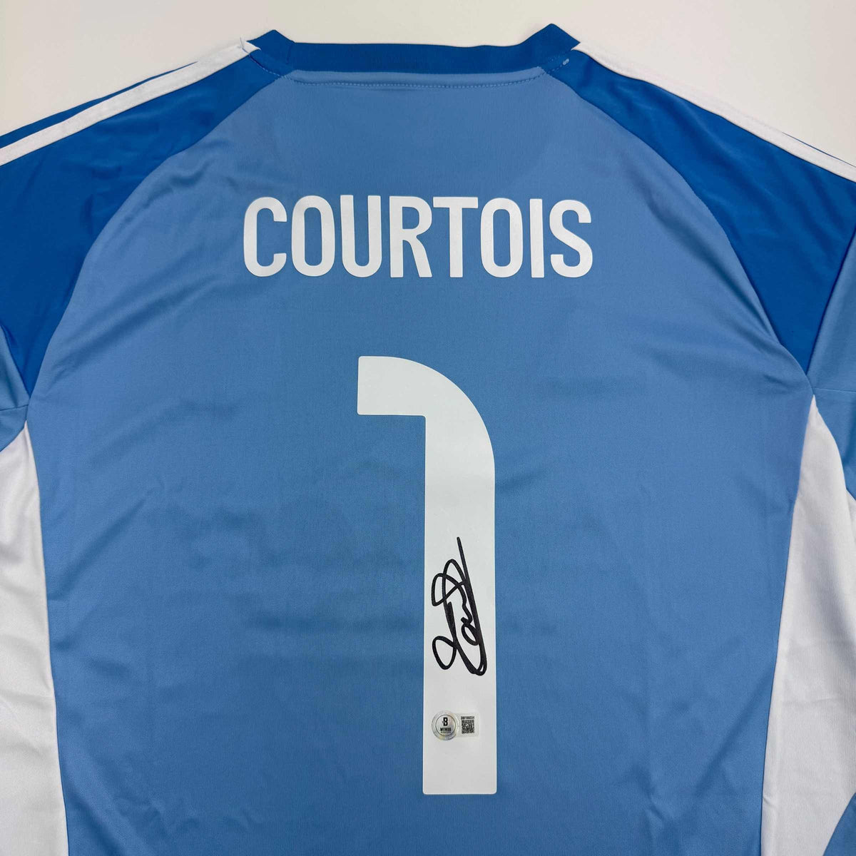 Signed Thibaut Courtois Jersey | Real Madrid BAS COA