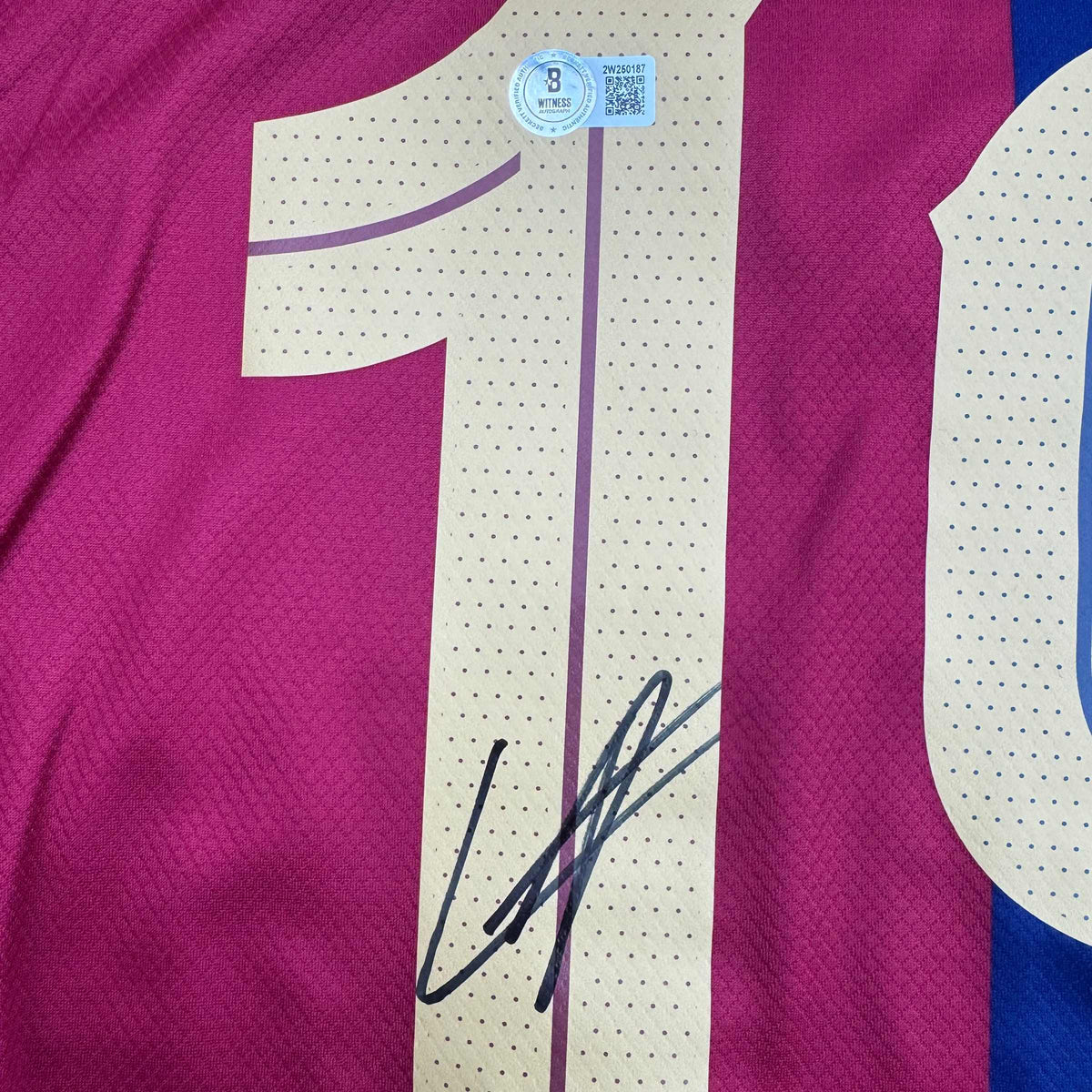 Autographed Lamine Yamal FC Barcelona Jersey - BAS COA