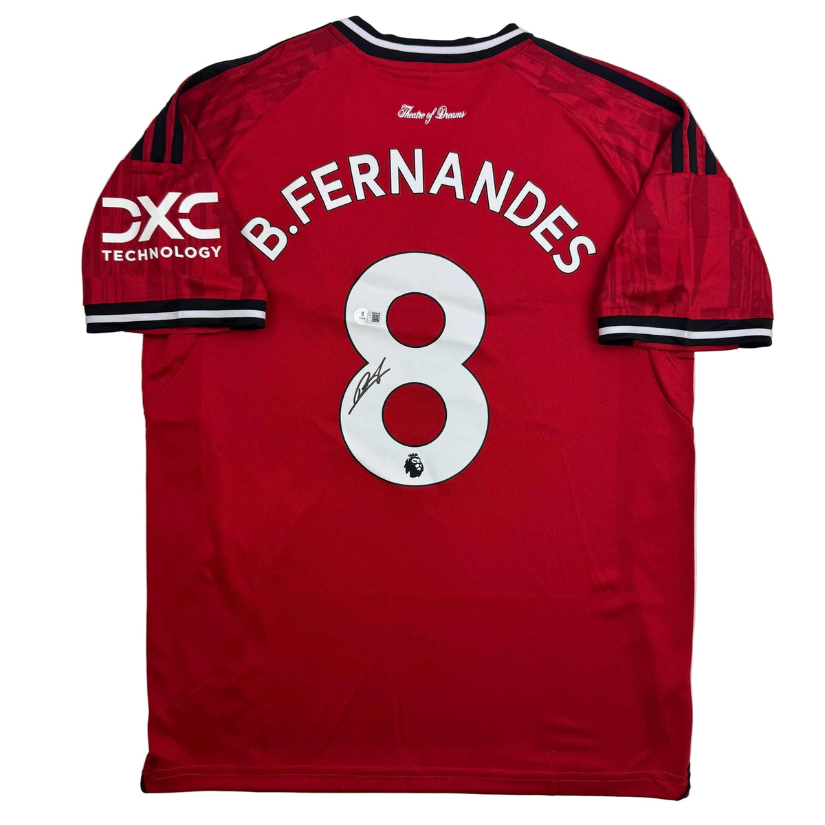Signed Bruno Fernandes Manchester United Jersey - BAS COA