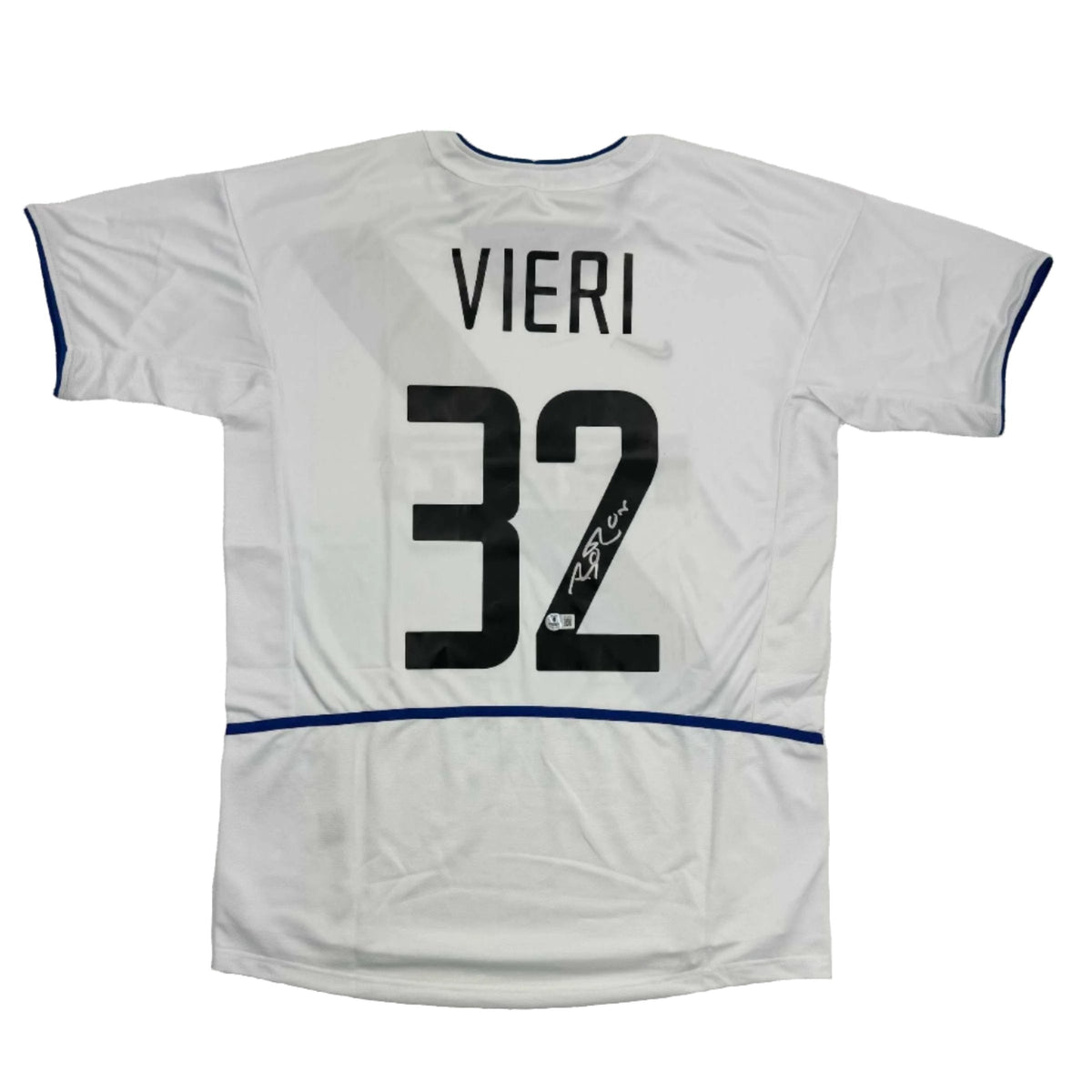Signed Christian Vieri Inter Milan Jersey - Beckett BAS COA
