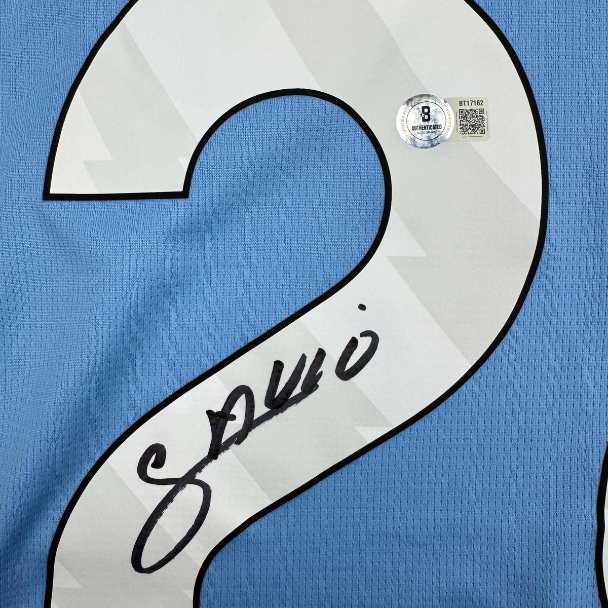 Signed Savinho Manchester City Jersey - Beckett BAS COA