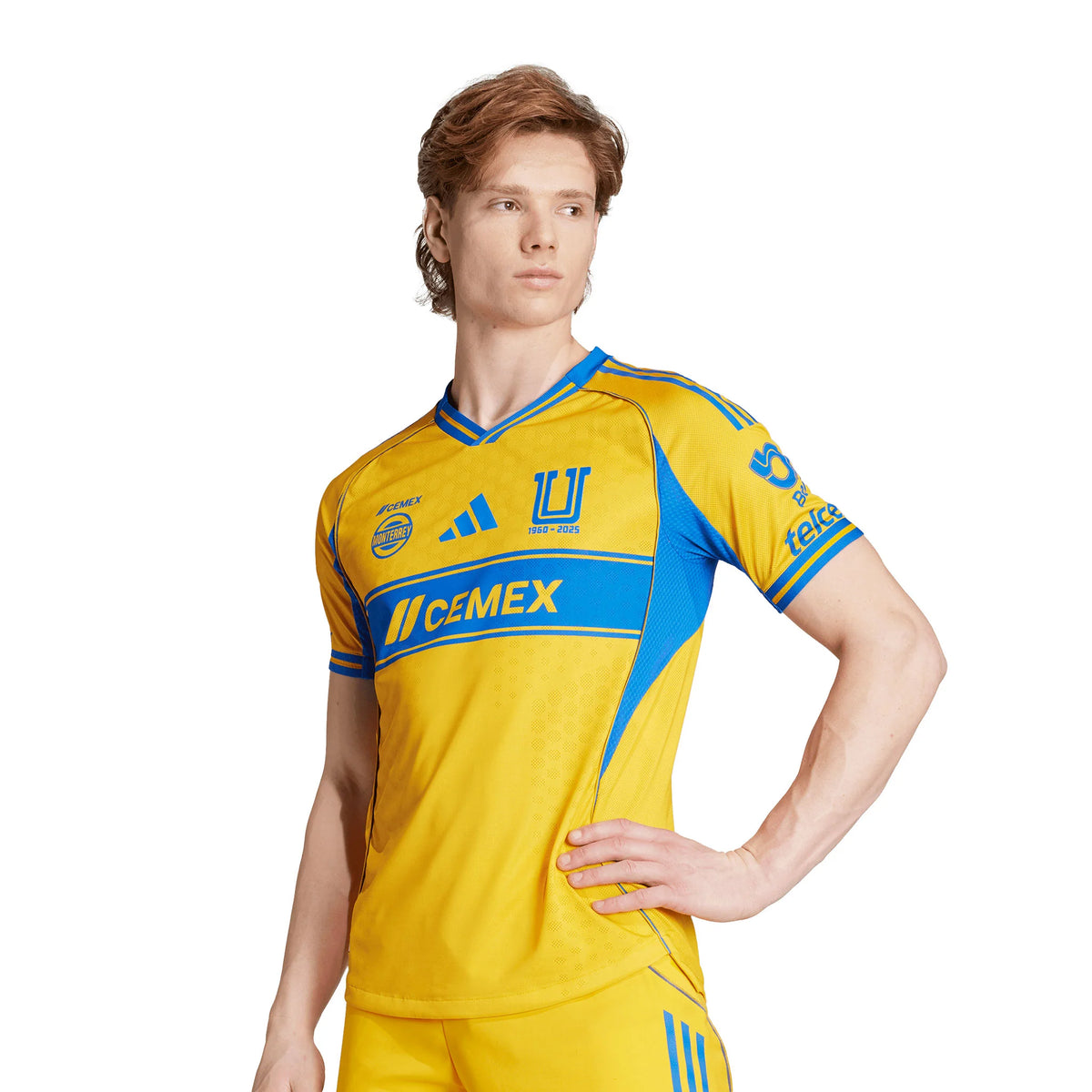 adidas Tigres UANL 25/26 Home Jersey (Gold/Blue)