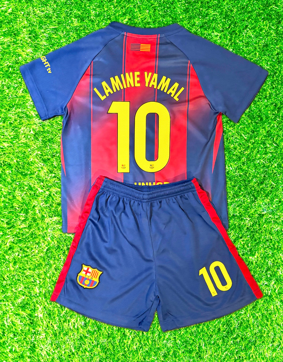 Lamine Yamal Barcelona Kids Jersey - Toddler & Youth