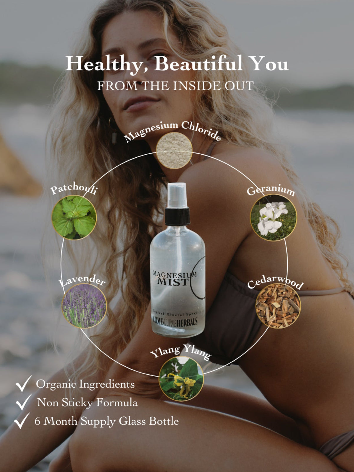 Magnesium Mist Topical Spray - Sleep, Recovery & Deodorant