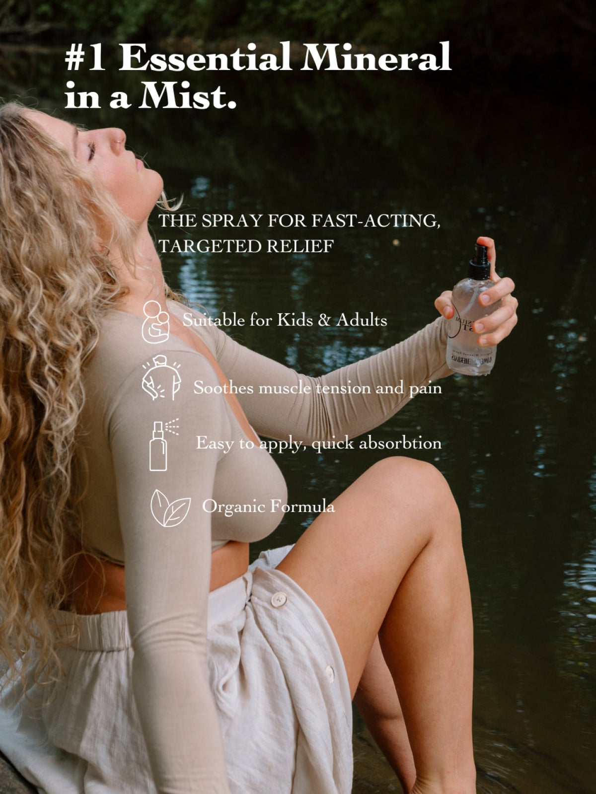 Magnesium Mist Topical Spray - Sleep, Recovery & Deodorant