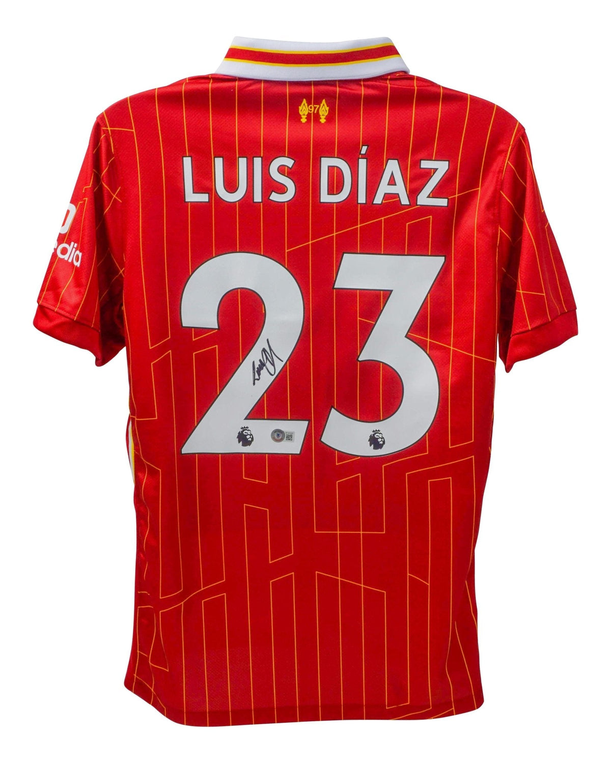 Signed Luis Diaz Liverpool Jersey | Beckett BAS COA
