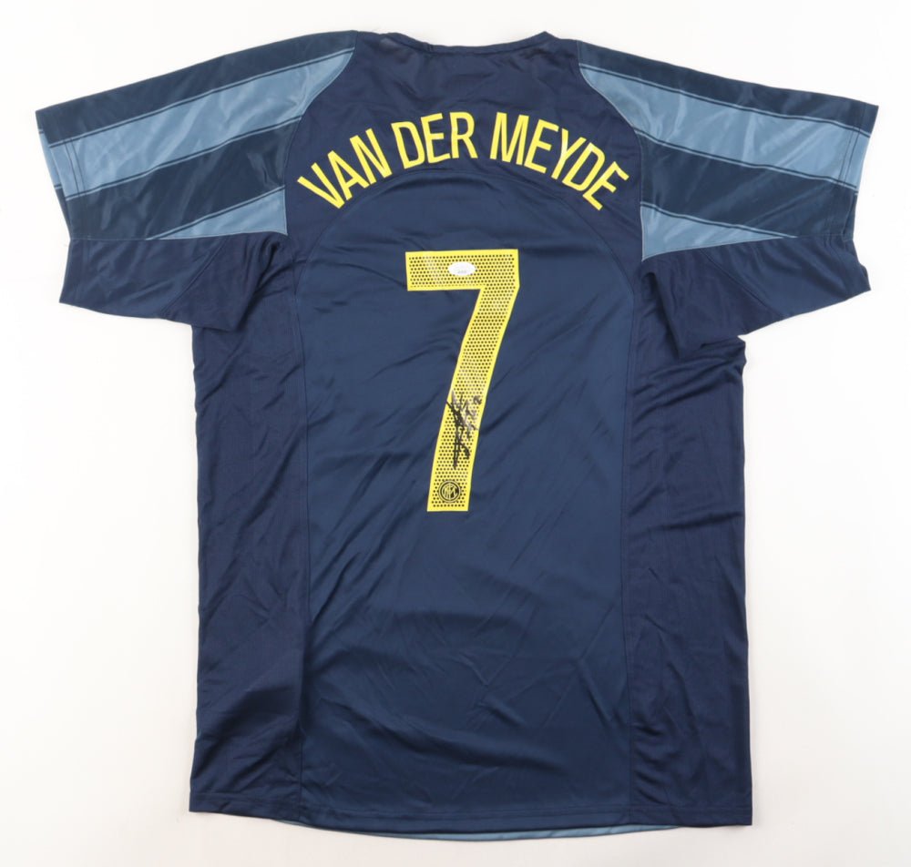 Andy Van Der Meyde Signed Inter Milan Jersey (JSA COA)