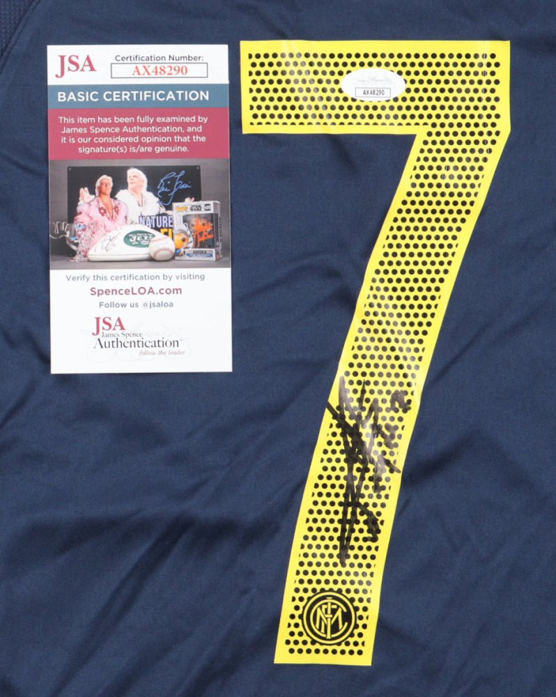 Andy Van Der Meyde Signed Inter Milan Jersey (JSA COA)
