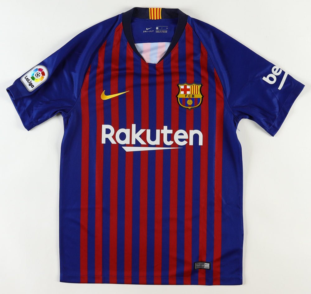Signed Kun Aguero Barcelona Jersey | Beckett BAS COA