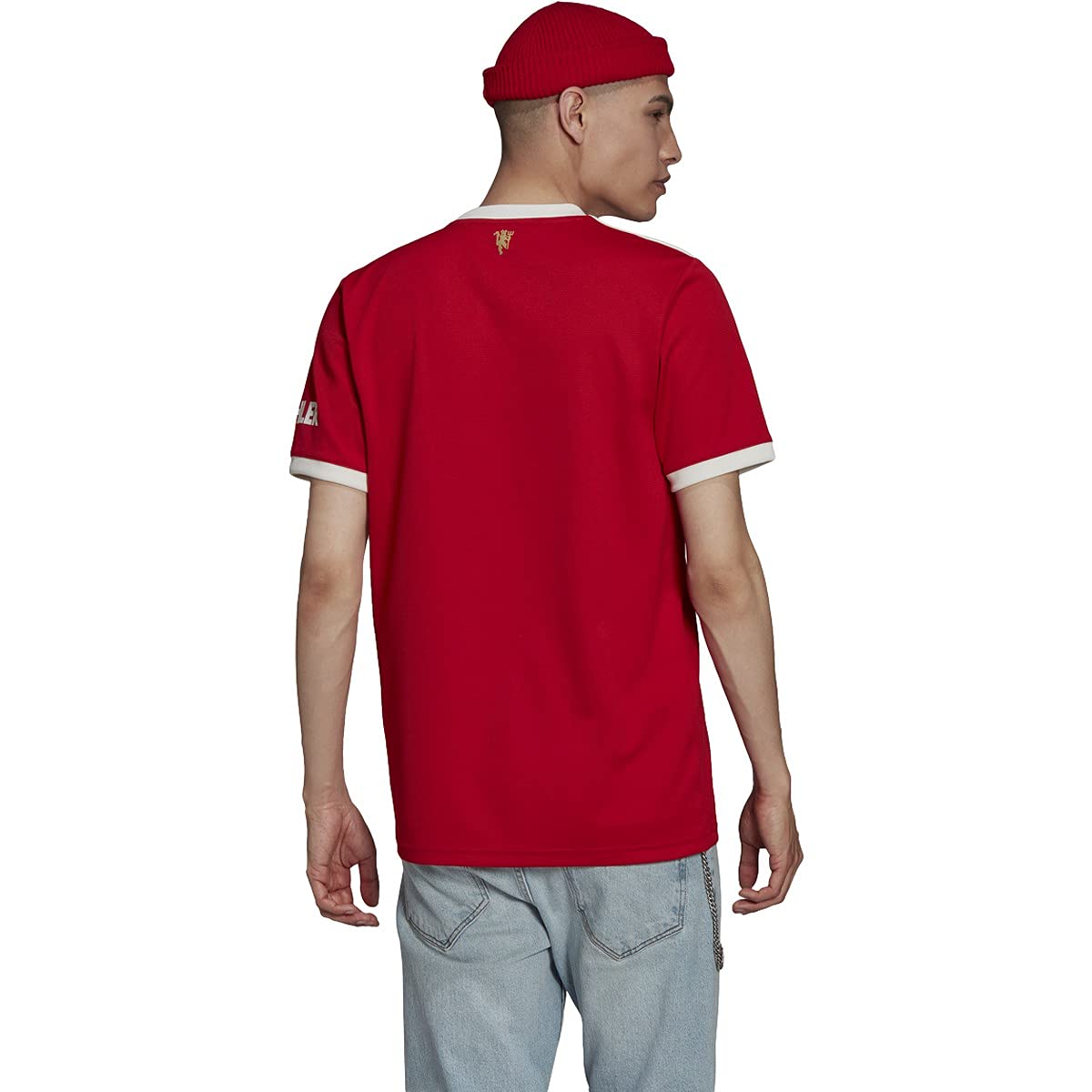 adidas Men's 2021-22 Manchester United Home Jersey