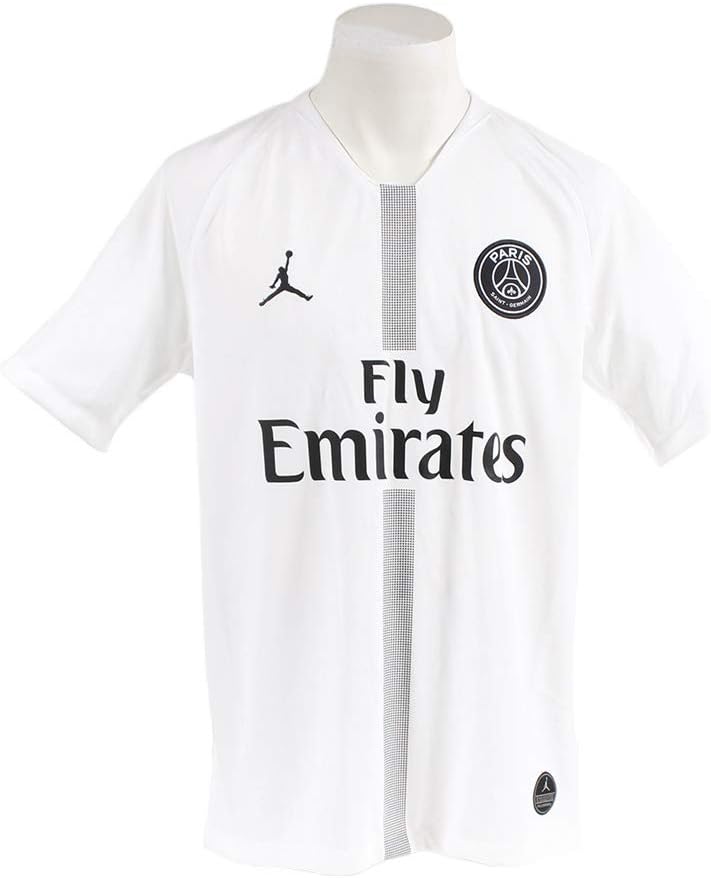 NIKE Paris Saint-Germain PSG Air Jordan Men's Third Jersey 2018-2019 White