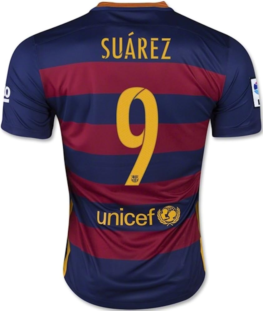 Nike FC Barcelona Home Soccer Jersey 15/16 Large Adult