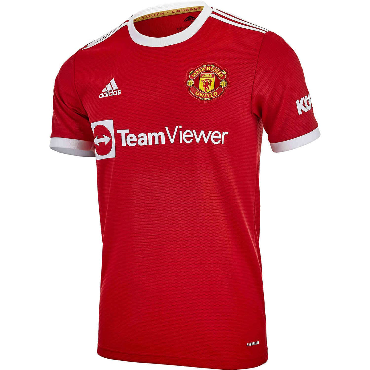 adidas Men's 2021-22 Manchester United Home Jersey