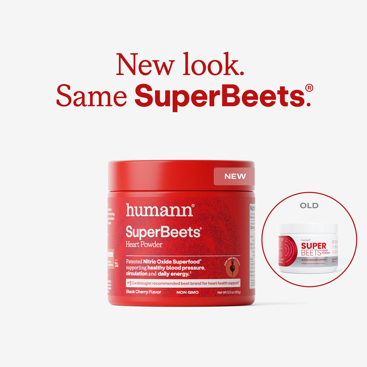 HumanN SuperBeets Beet Root Powder, Black Cherry Flavor, 30 Servings
