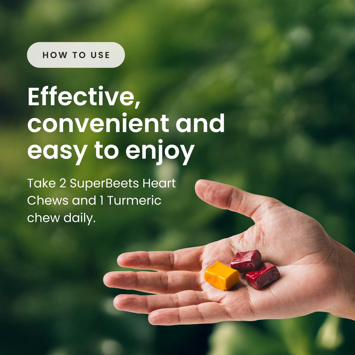 HumanN Turmeric Chews, Curcumin Complex, Orange Citrus Flavor, 30 Ct
