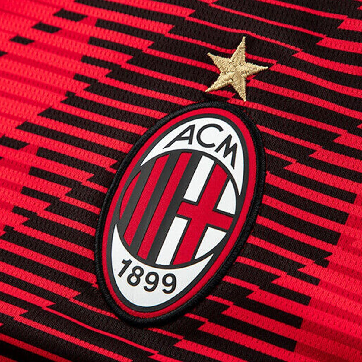 PUMA mens Men's Ac Milan Home L/S Jersey 23/24