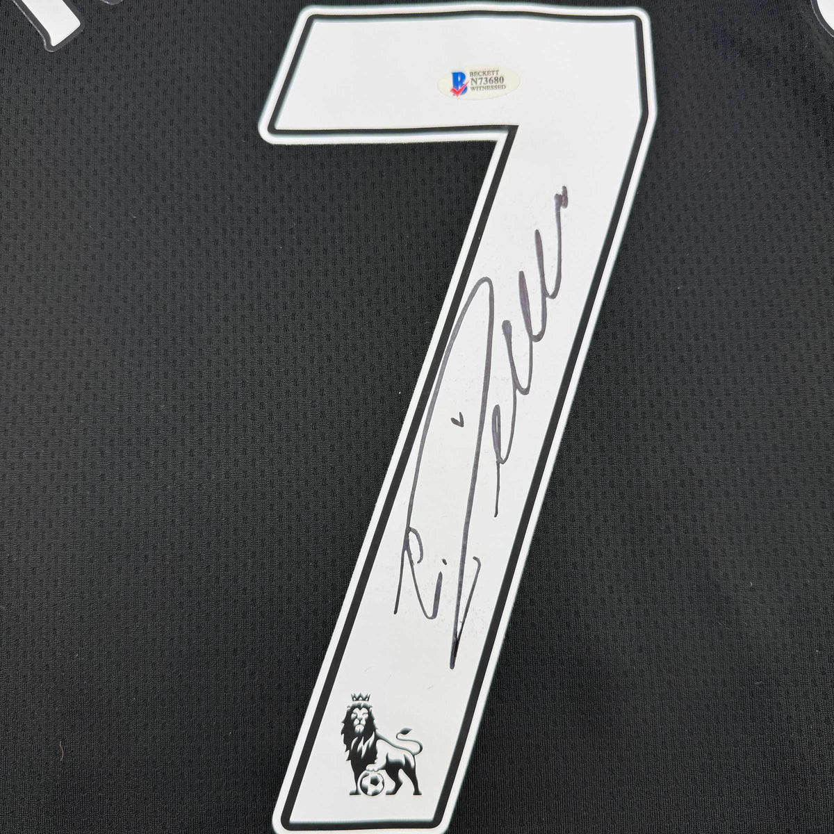 Signed Cristiano Ronaldo Manchester United Black Jersey
