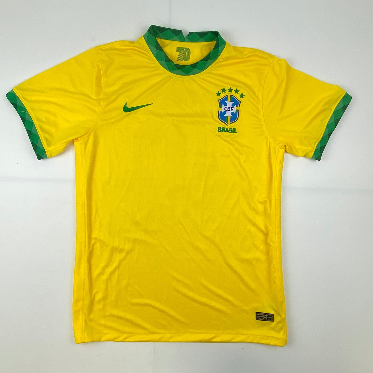 Signed Neymar Jr. Brazil Soccer Jersey - Beckett BAS COA