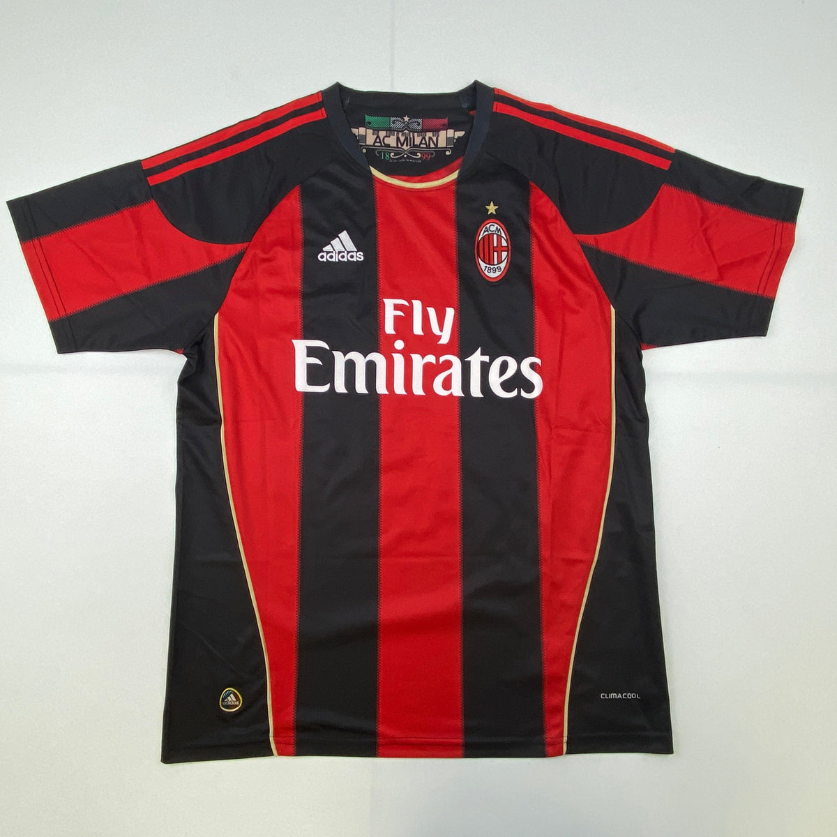 Signed Ronaldinho AC Milan Jersey - Beckett BAS COA