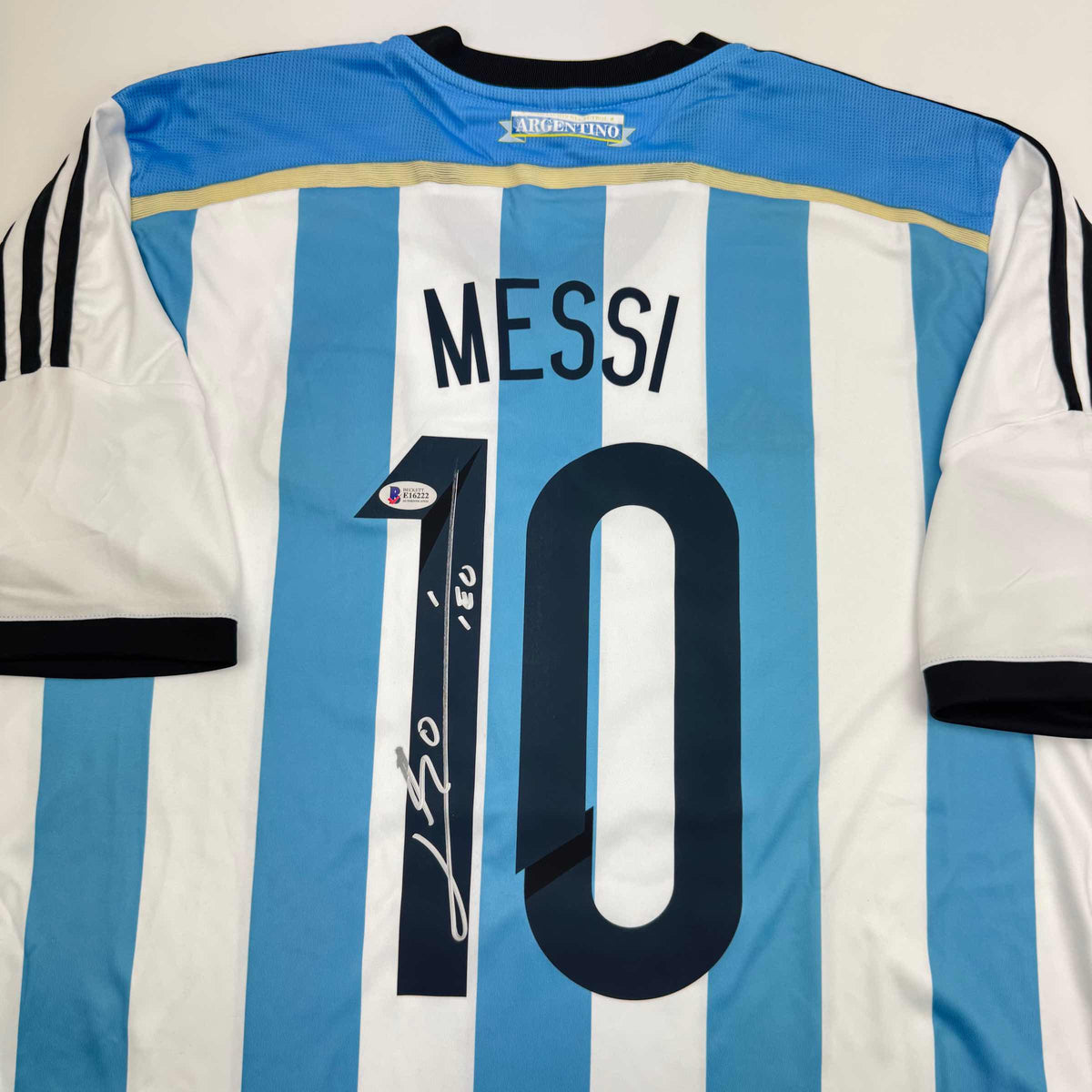Autographed Lionel Messi Argentina Jersey - BAS COA