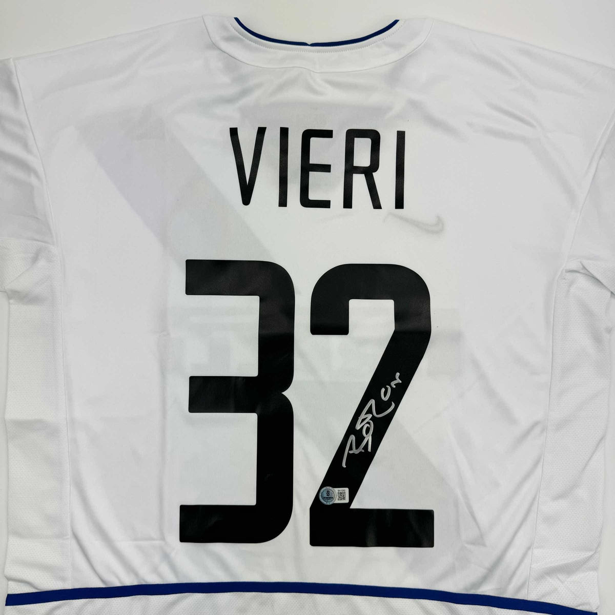 Signed Christian Vieri Inter Milan Jersey - Beckett BAS COA