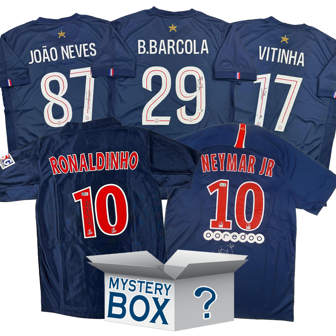 Signed PSG Soccer Jersey Mystery Box - PSA JSA COA