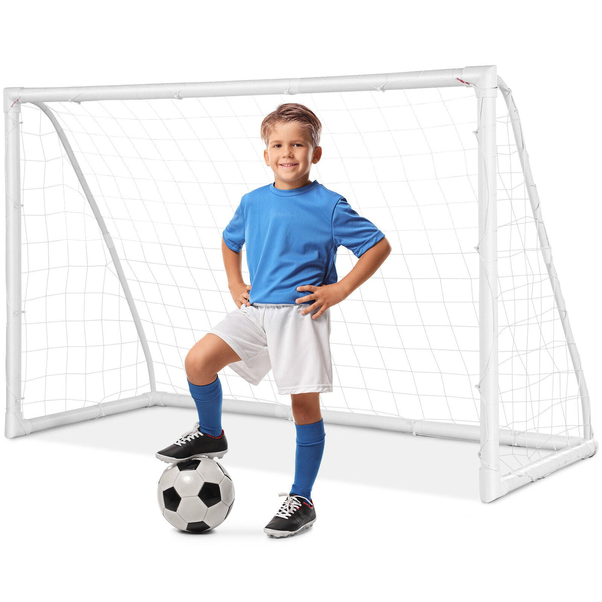 6x4 Soccer Goal with Strong UPVC Frame