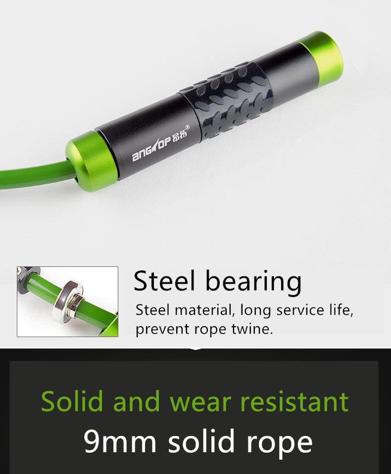 Adjustable Weighted Skipping Rope - Heavy Jump Rope
