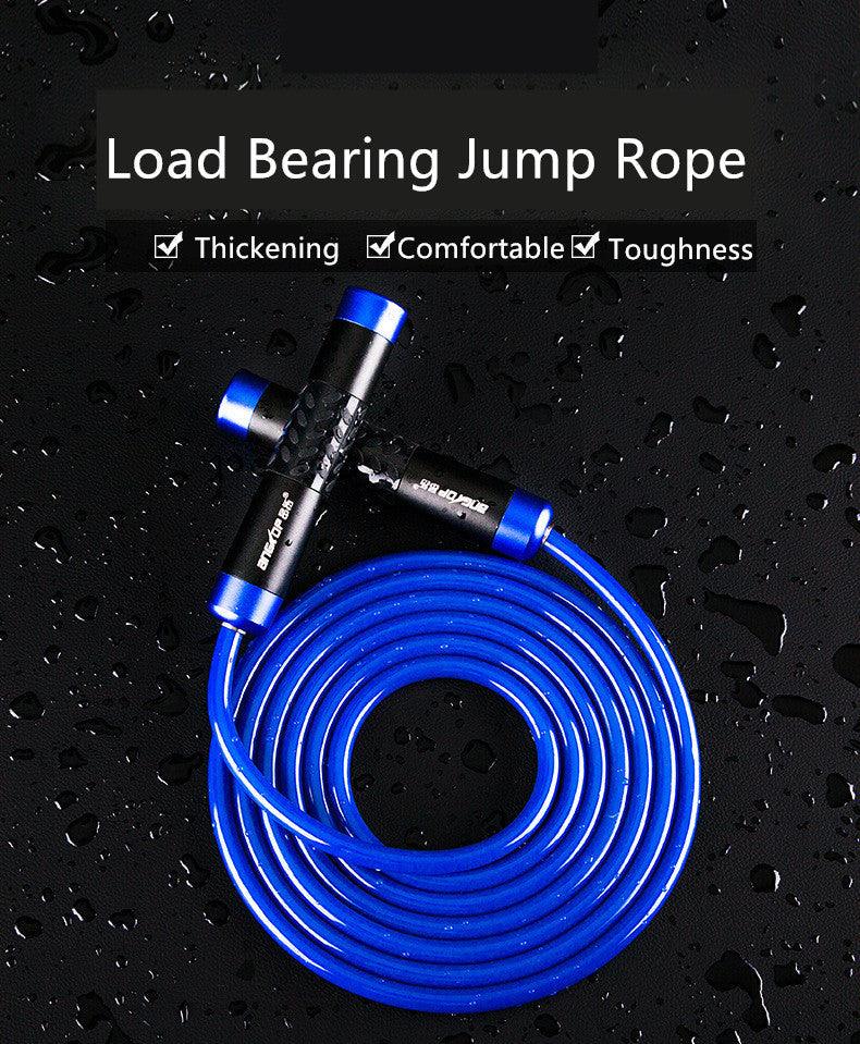 Adjustable Weighted Skipping Rope - Heavy Jump Rope